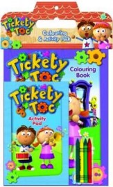 Tickety Toc -Colouring & Activity Pack(min 10 copies)