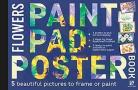 PAINT PAD POSTER BOOK - Flowers (h)